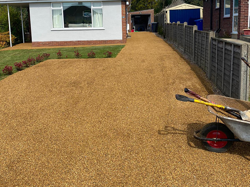 tar and chip driveways
